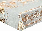 картинка Клеенка ПВХ лазерная на тканевой основе "Жемчуг с принтом" 1,37*20м, мод. QS8330CF — Великий Путь